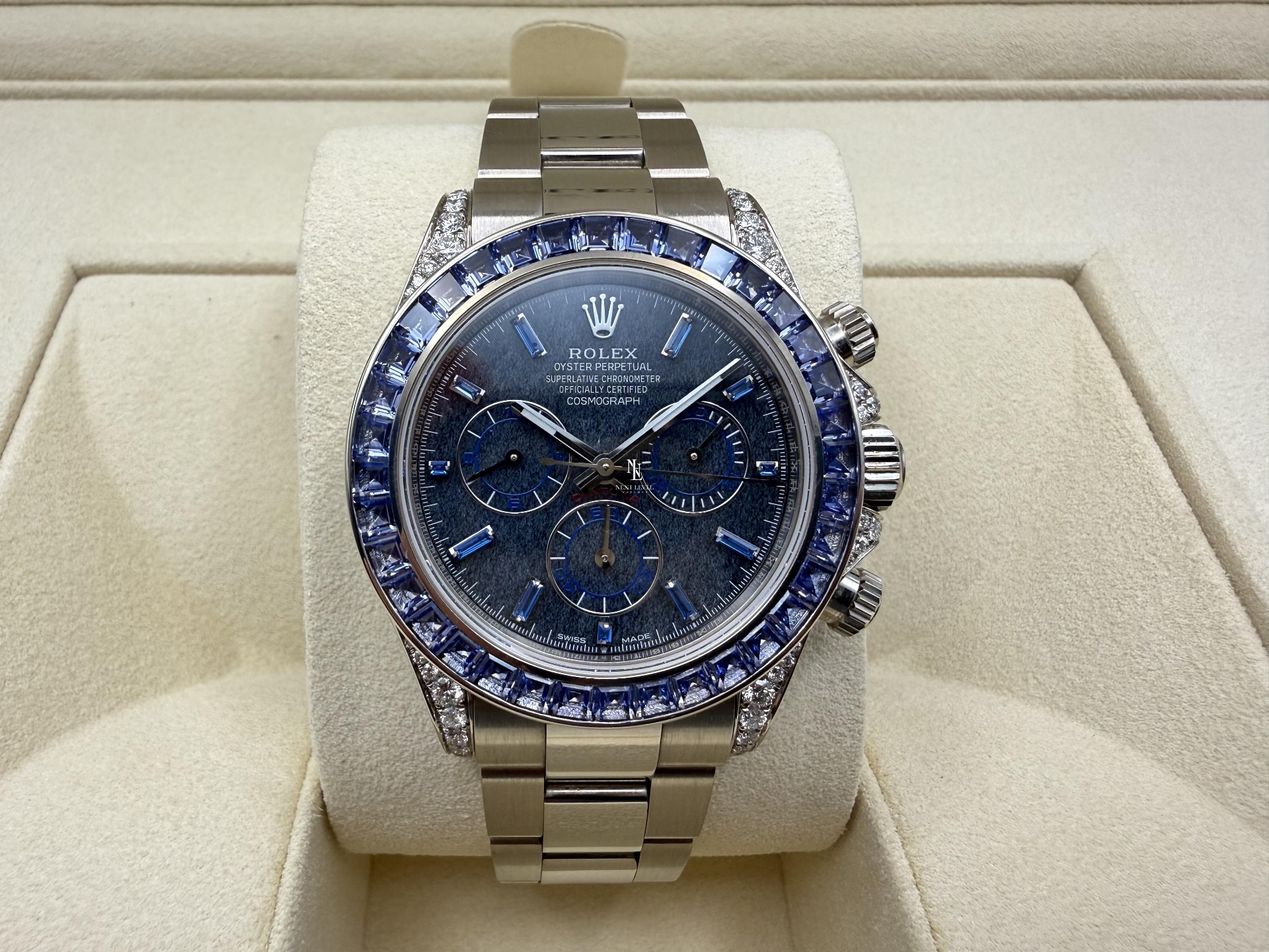 Rolex Daytona 116509 — Blue Sapphire Dial