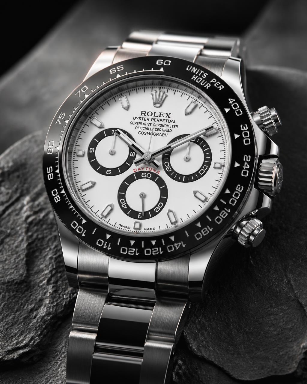 Rolex Cosmograph Daytona with white dial