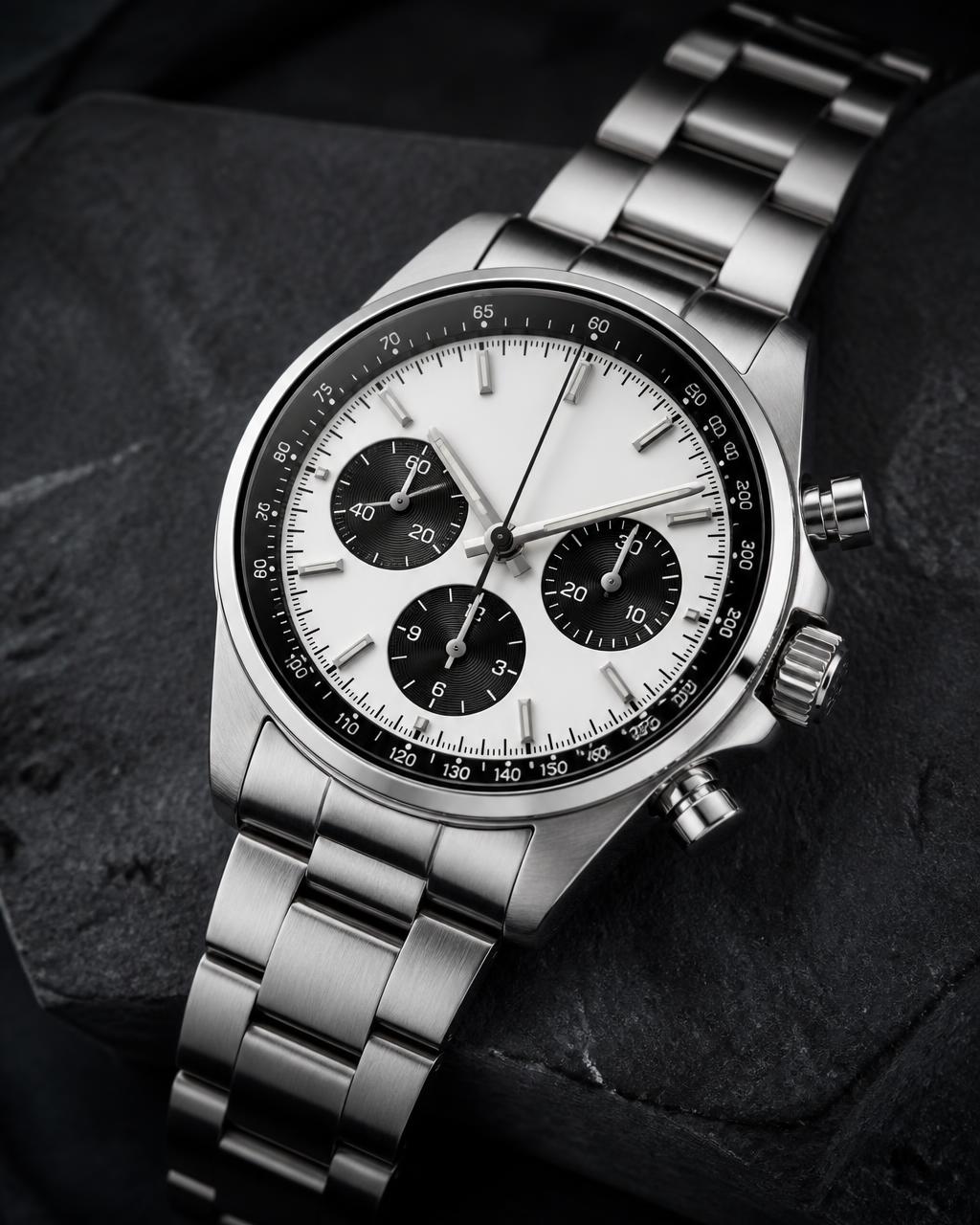 Rolex Cosmograph Daytona 116500LN — White with black subdials